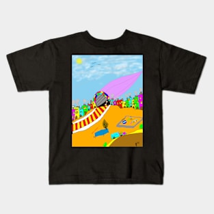 Getting ready for fun🎈 Kids T-Shirt